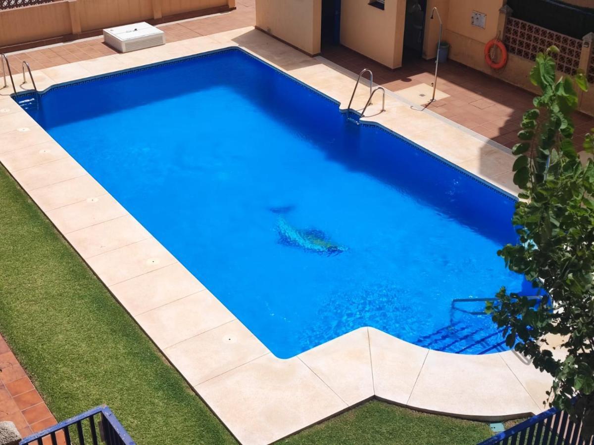 מאלגה Casa Playa Guadalmar, Beautiful Apartment In Front Of The Sea, Wifi, Ac, Smart Tv, Private Parking מראה חיצוני תמונה